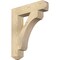 Ekena Millwork Legacy Craftsman Rough Sawn Bracket, Douglas Fir, 4"W x 20"D x 24"H BKT04X20X24LEC04RDF - alternate 1